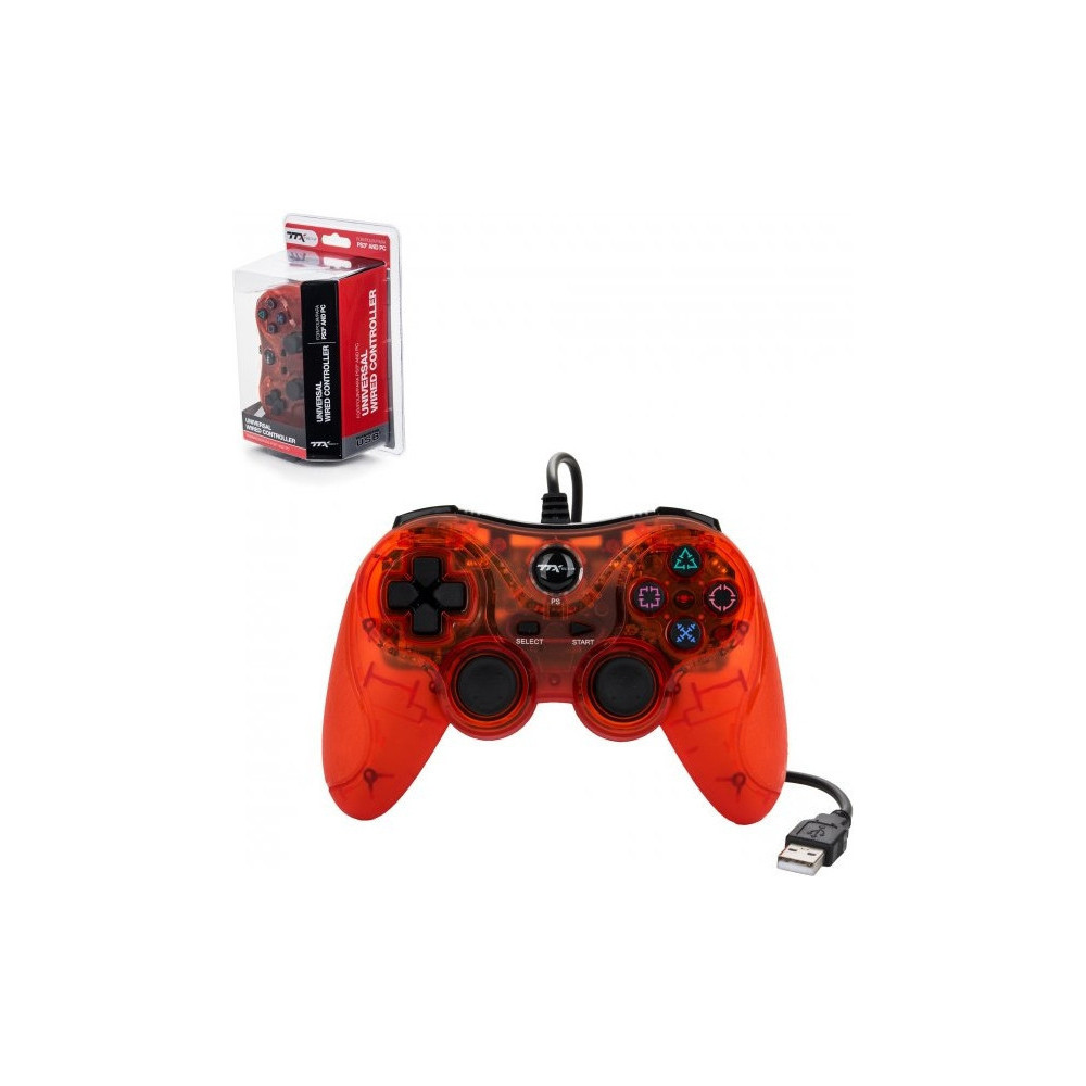 Universal Wired USB Controller Clear Red (TTX Tech) Universal Wired USB Controller Clear Red (TTX Tech)
