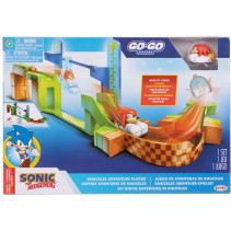 Sonic - Go Go Racers Adventure Playset: Knuckles