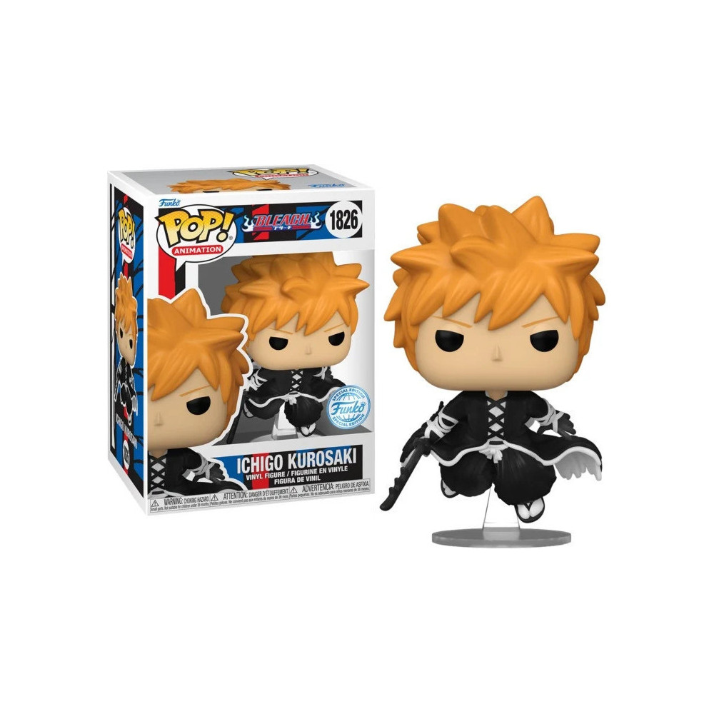 Bleach Funko Pop Vinyl: Ichigo Kurosaki (1826)(special edition) Bleach Funko Pop Vinyl: Ichigo Kurosaki (1826)(special edition)