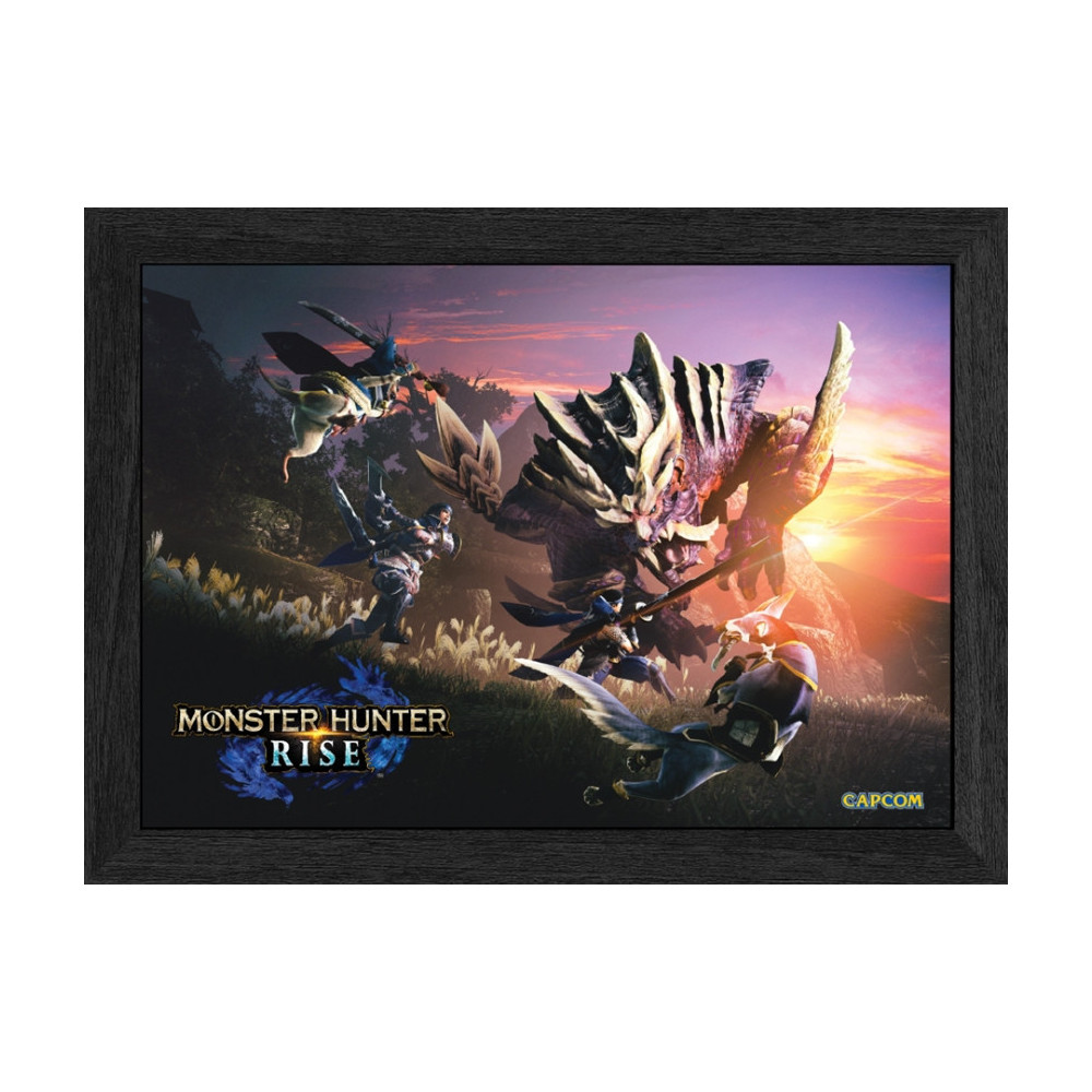 Pixel Frames Plax - Monster Hunter Rise: Magnamalo Hunt (30cm x 25cm) Pixel Frames Plax - Monster Hunter Rise: Magnamalo Hunt (30cm x 25cm)