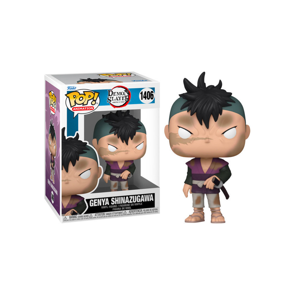 Demon Slayer Kimetsu no Yaiba Funko Pop Vinyl: Genya Shinazugawa Demon Slayer Kimetsu no Yaiba Funko Pop Vinyl: Genya Shinazugawa