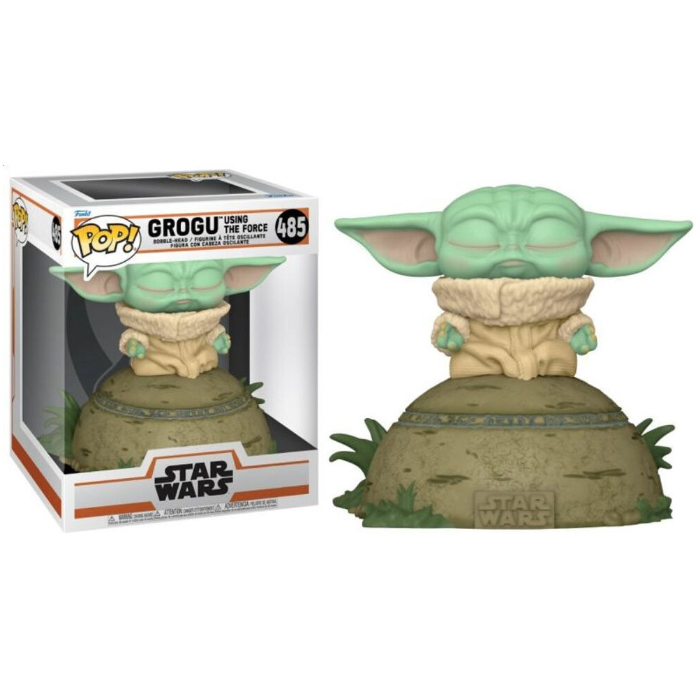 Star Wars The Mandalorian Funko Pop Vinyl: Grogu using the Force Star Wars The Mandalorian Funko Pop Vinyl: Grogu using the Force