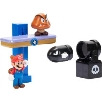 Super Mario Diorama Set - Switchback Hill