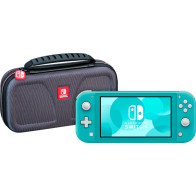 Nintendo Switch Lite Turquoise + Bigben Officiële Nintendo Switch Lite Beschermtas