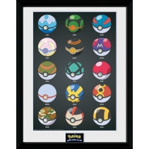 Pokemon Collector Print - Pokeballs