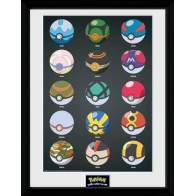 Pokemon Collector Print - Pokeballs