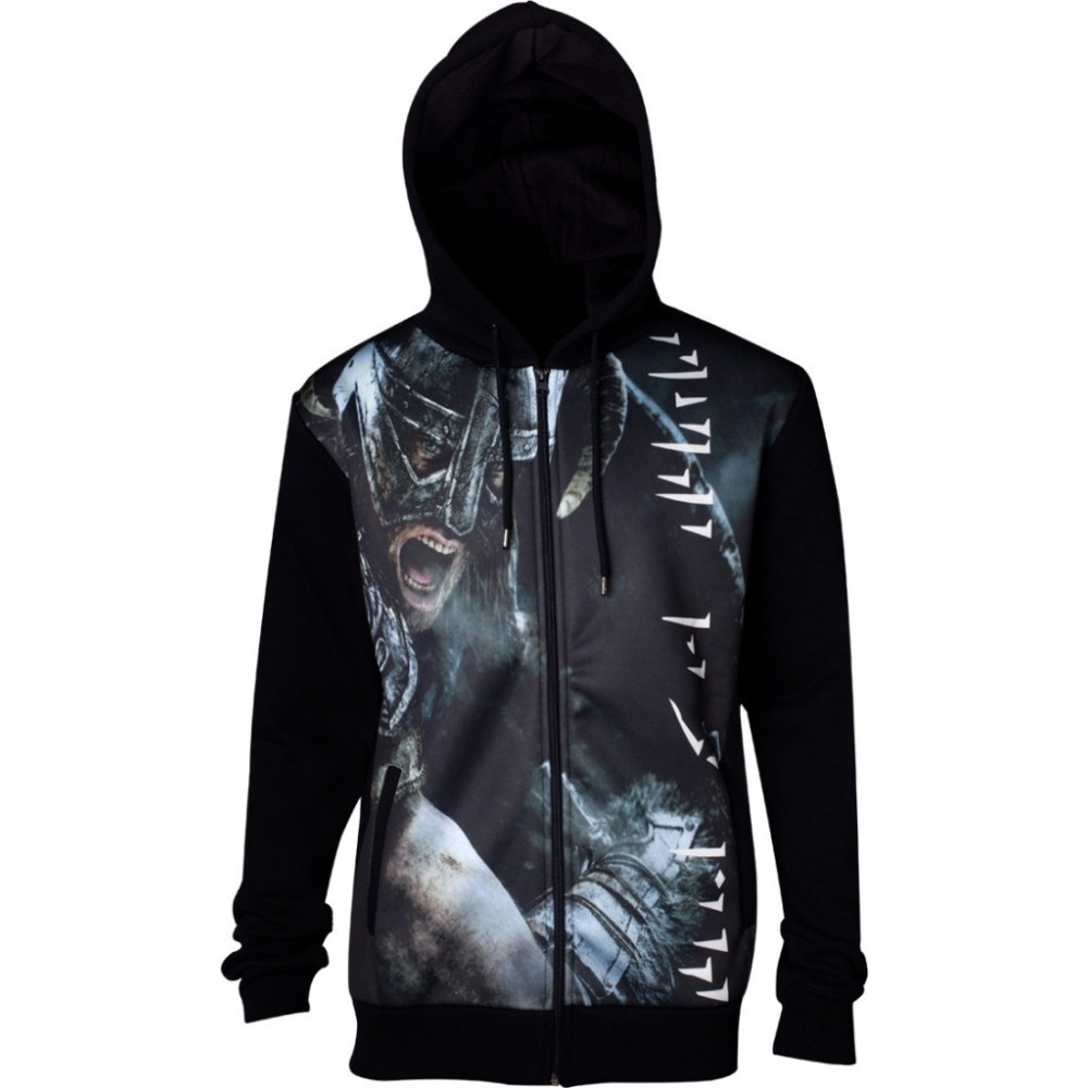 Skyrim - Fus Ro Dah Sublimated Men's Hoodie Skyrim - Fus Ro Dah Sublimated Men's Hoodie