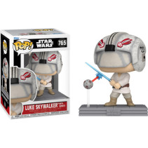 Star Wars Funko Pop Vinyl: Luke with Remote
