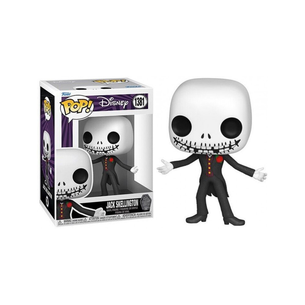 Disney Nightmare Before Christmas 30th Funko Pop Vinyl: Jack Skellington Disney Nightmare Before Christmas 30th Funko Pop Vinyl: Jack Skellington