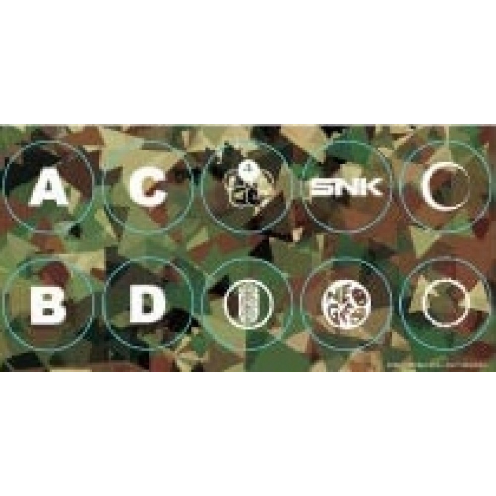 Neo Geo Arcade Stick Pro Button Stickers (Standard) Neo Geo Arcade Stick Pro Button Stickers (Standard)