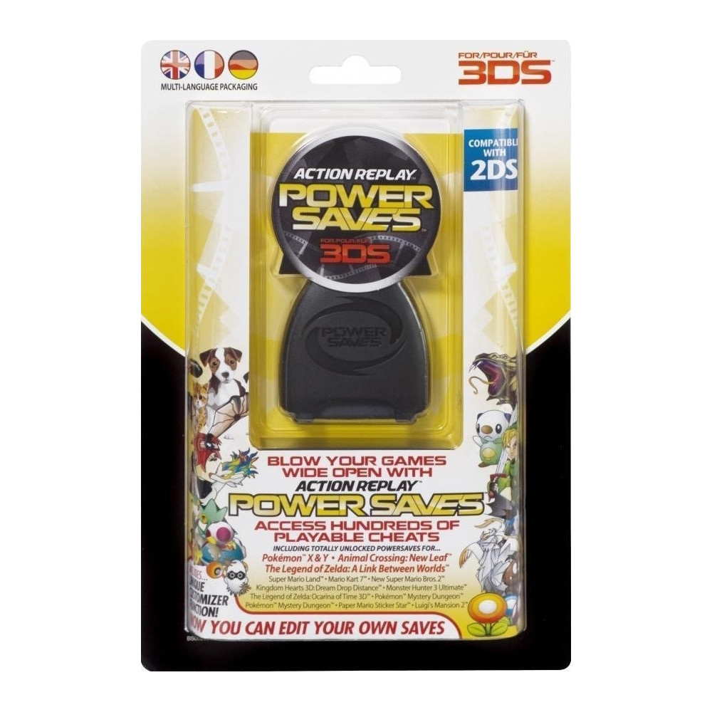 3DS Action Replay Power Saves 3DS Action Replay Power Saves