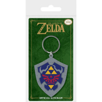 The Legend of Zelda - Hylian Shield Rubber Keychain