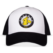 Pokémon - Men's Adjustable Cap Pikachu White/Black