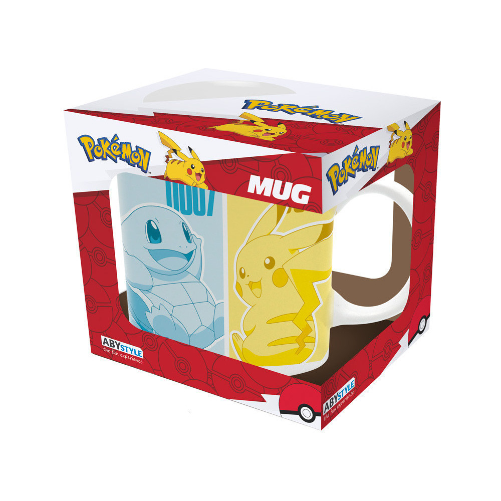 Pokemon Mug - Pikachu & Kanto Starters Pokemon Mug - Pikachu & Kanto Starters