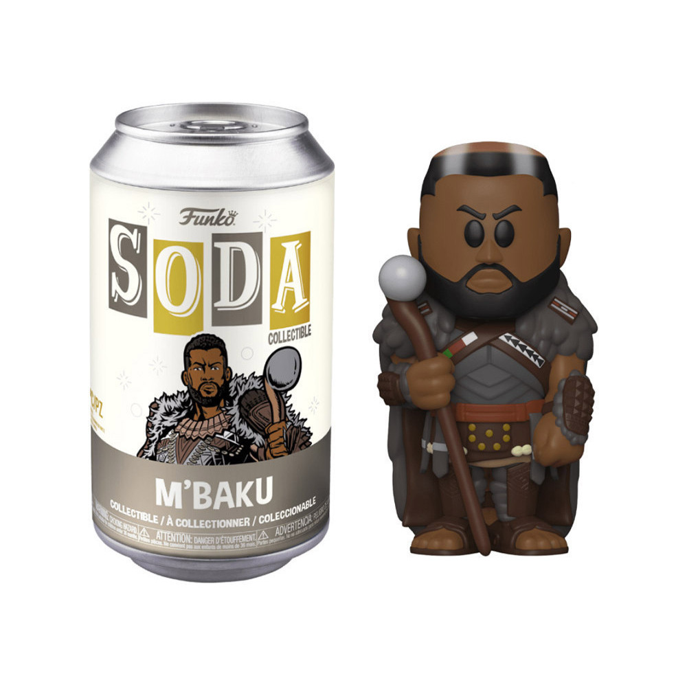 Marvel Black Panther Wakanda Forever Funko Vinyl Soda: M'Baku Marvel Black Panther Wakanda Forever Funko Vinyl Soda: M'Baku