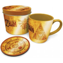 The Legend of Zelda - Golden Triforce Metal Tin Gift Set