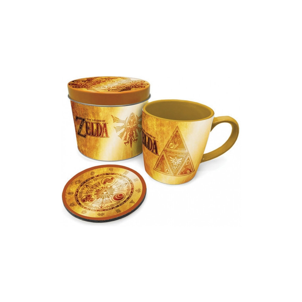 The Legend of Zelda - Golden Triforce Metal Tin Gift Set The Legend of Zelda - Golden Triforce Metal Tin Gift Set