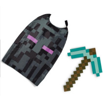 Minecraft - Diamond Pickaxe & Cape Set