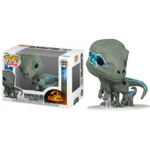 Jurassic World Dominion Funko Pop Vinyl: Blue and Beta