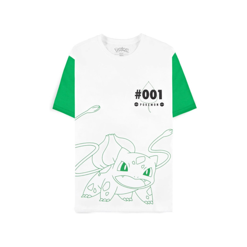 Pokémon - Bulbasaur - Men's Short Sleeved T-shirt Pokémon - Bulbasaur - Men's Short Sleeved T-shirt