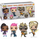 Overwatch Funko Pop Vinyl 4-Pack: Sombra, Zarya, Junkrat & Mercy Glow in the Dark