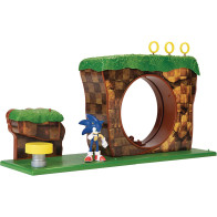 Sonic Action Figure - Green Hill Zone Playset