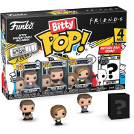Friends Funko Bitty Pop! 4-Pack: Joey Tribbiani / Ross Geller / Rachel Green