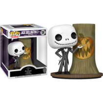 Disney Nightmare Before Christmas Deluxe Funko Pop Vinyl: Jack Skellington with Halloween Door
