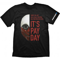 Payday 2 T-Shirt Wolf Mask