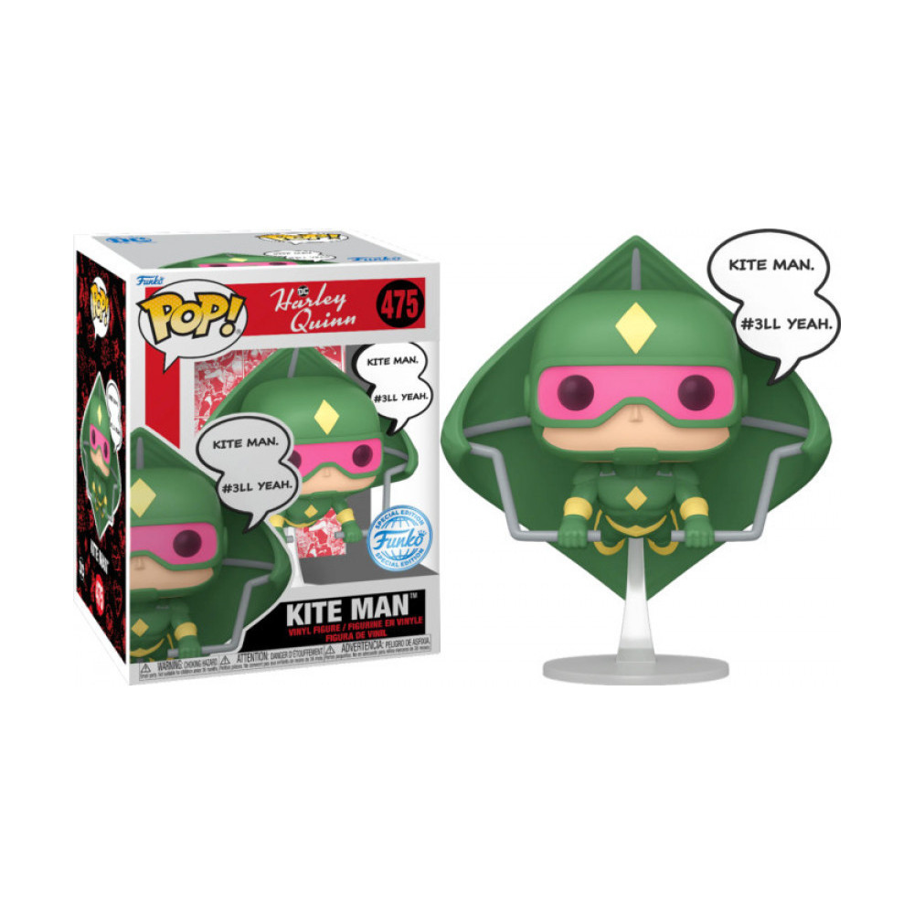 DC Harley Quinn Funko Pop Vinyl: Kite Man DC Harley Quinn Funko Pop Vinyl: Kite Man