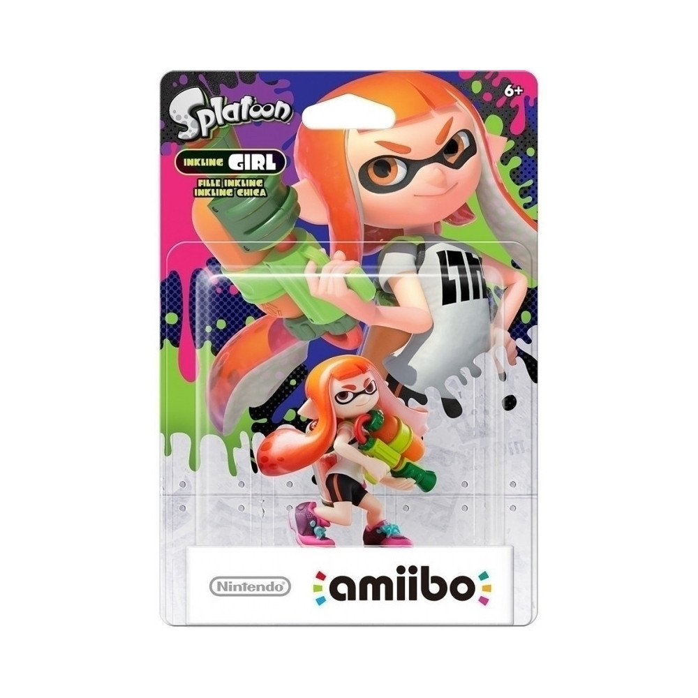 Amiibo Splatoon - Inkling Girl (Orange) Amiibo Splatoon - Inkling Girl (Orange)