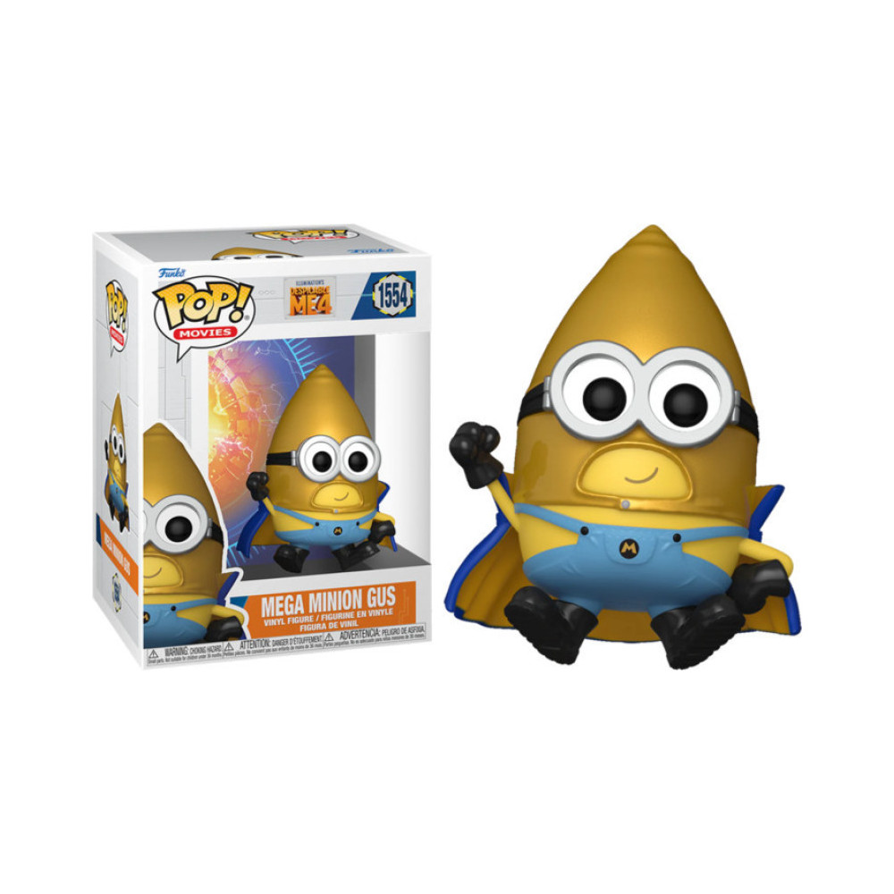 Despicable ME 4 Funko Pop Vinyl: Mega Minion Gus Despicable ME 4 Funko Pop Vinyl: Mega Minion Gus