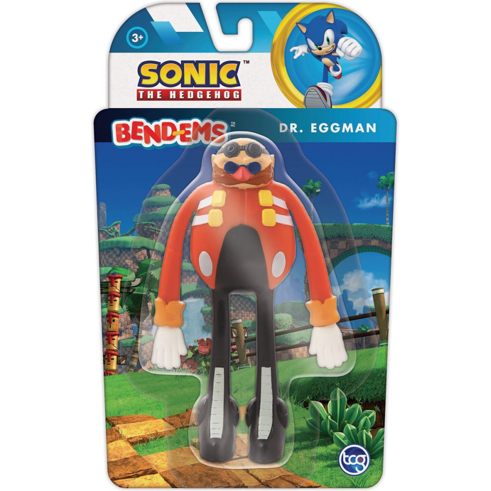 Sonic the Hedgehog Bend-Ems Figure - Dr. Eggman