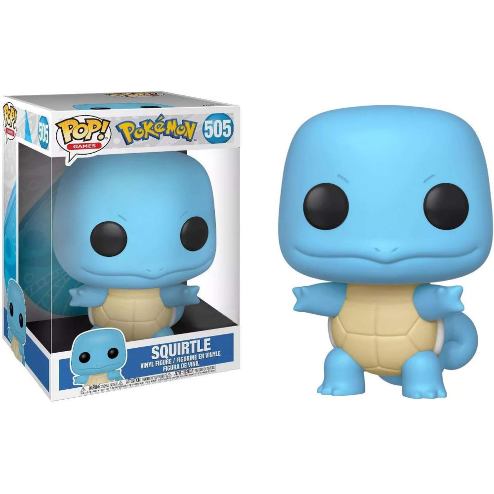 Pokemon Funko Pop Vinyl: Jumbo Size Squirtle Pokemon Funko Pop Vinyl: Jumbo Size Squirtle