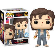 Stranger Things Funko Pop Vinyl: Steve (Battle Damage)