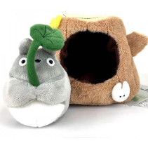 Ghibli - Totoro in Tree Trunk (20cm)
