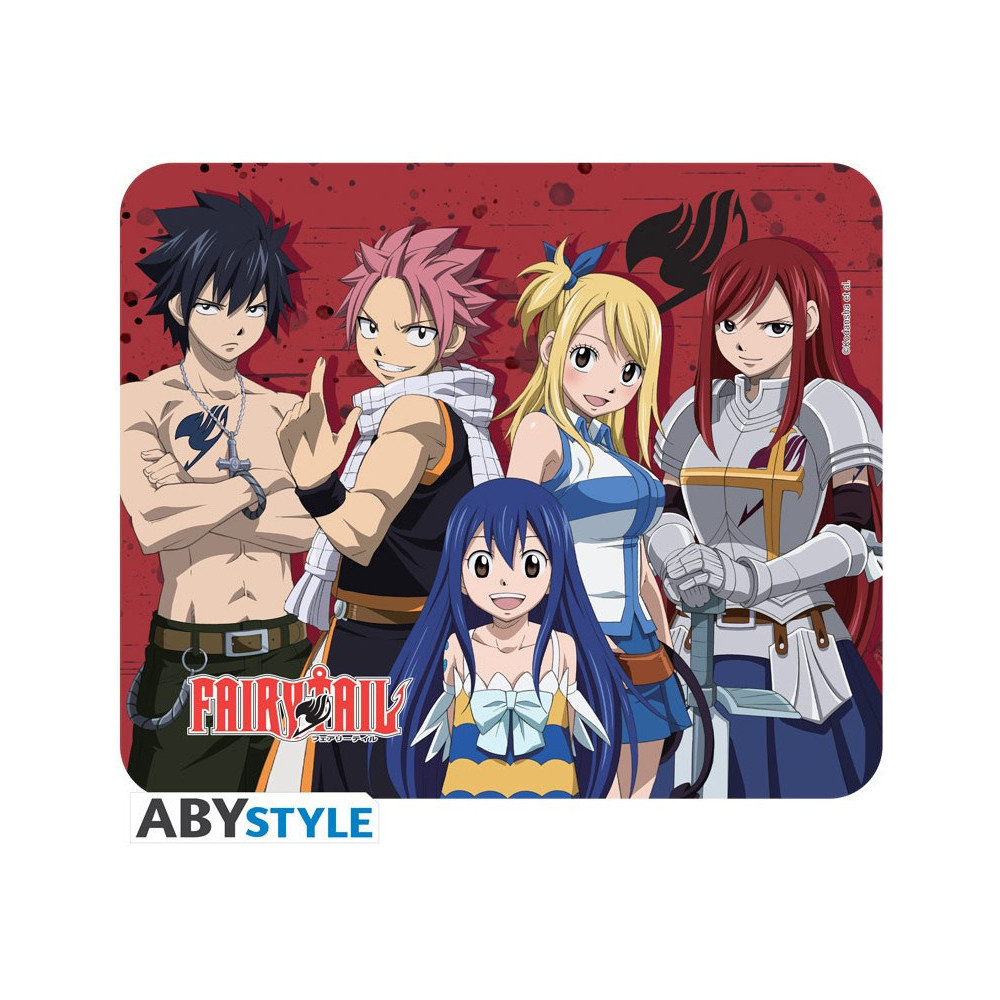 Fairy Tail Flexible Mousepad - Natsu Team Fairy Tail Flexible Mousepad - Natsu Team