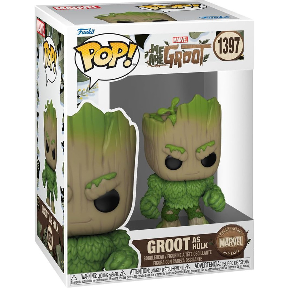 Marvel WAG Funko Pop Vinyl: Groot as Hulk