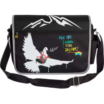 Road 96 Messenger Bag Peace & War