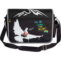 Road 96 Messenger Bag Peace & War