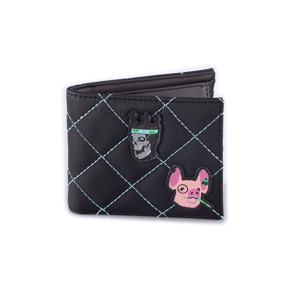 Watch Dogs: Legion - Quilted Bifold Wallet With Patches Watch Dogs: Legion - Quilted Bifold Wallet With Patches
