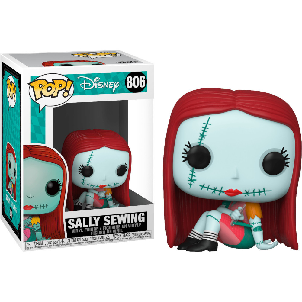 Disney Nightmare Before Christmas Funko Pop Vinyl: Sally Sewing Disney Nightmare Before Christmas Funko Pop Vinyl: Sally Sewing
