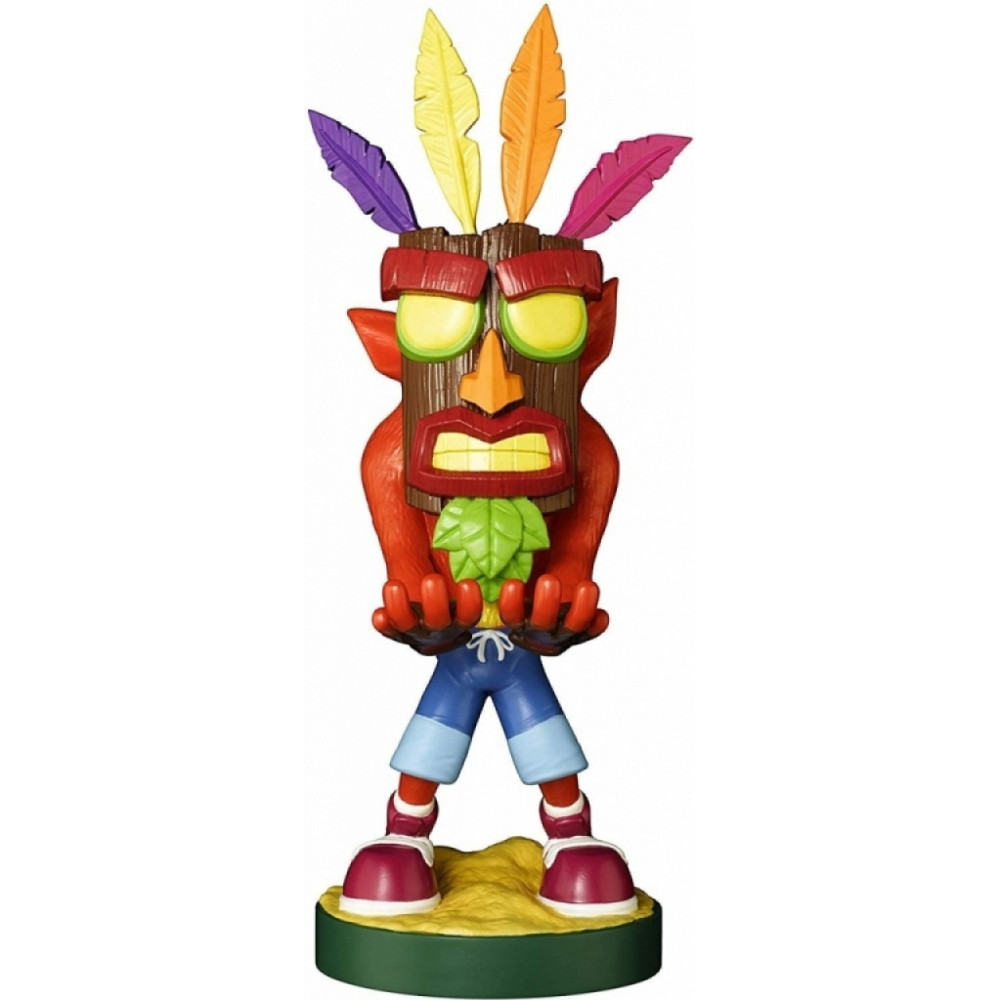 Cable Guys Crash Bandicoot - Crash Aku Aku Cable Guys Crash Bandicoot - Crash Aku Aku