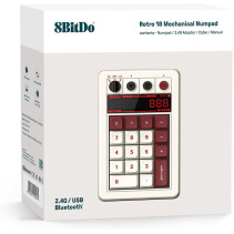 8Bitdo Retro 18 Mechanical Numpad Fami Edition