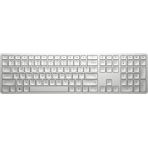 HP 970 Dual-Mode Draadloos Toetsenbord Zilver QWERTY