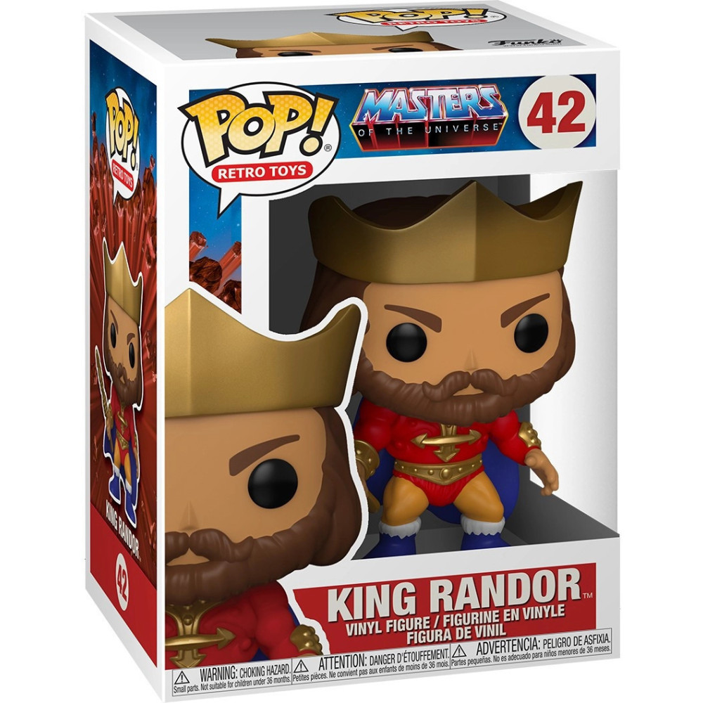 Masters of the Universe Funko Pop Vinyl: King Randor Masters of the Universe Funko Pop Vinyl: King Randor