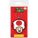 Super Mario - Toad Rubber Keychain