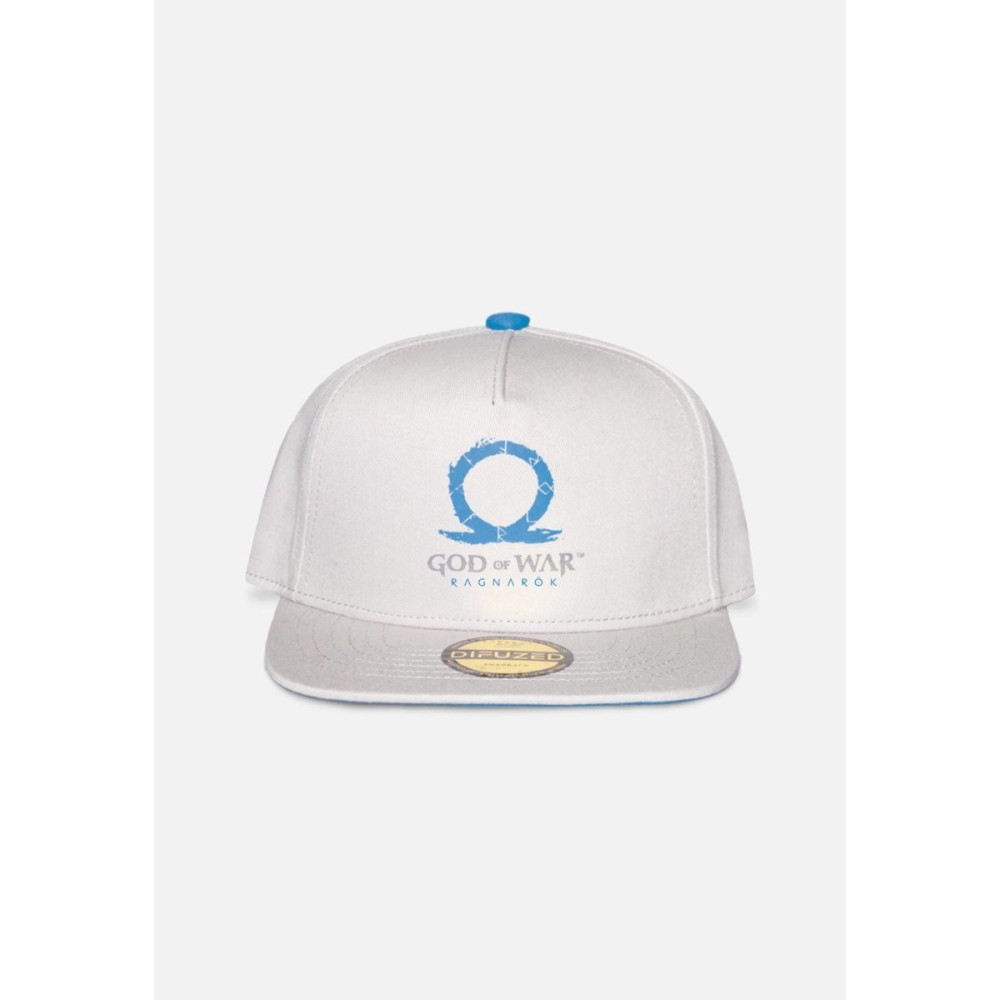 God of war Ragnarok - Snapback Cap White God of war Ragnarok - Snapback Cap White