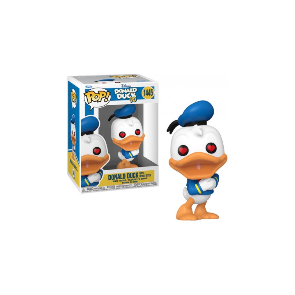 Disney Donald Duck 90th Anniversary Funko Pop Vinyl: Donald Duck Heart Eyes