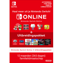 Nintendo Switch Online + Expansion Pack (365 Days Family Membership)